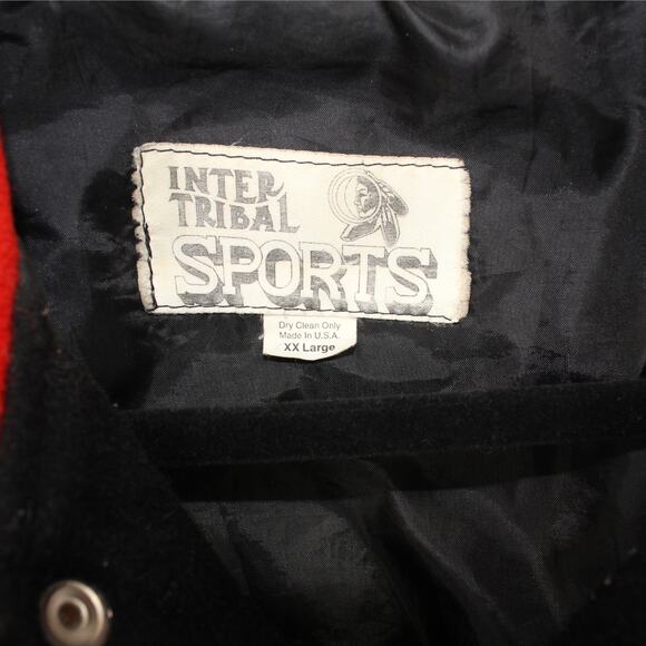 XXL Southwest Varsity Bomber Jacket Aztec Tribal Esther ElPasoCafe Toppenish - Picture 16 of 16